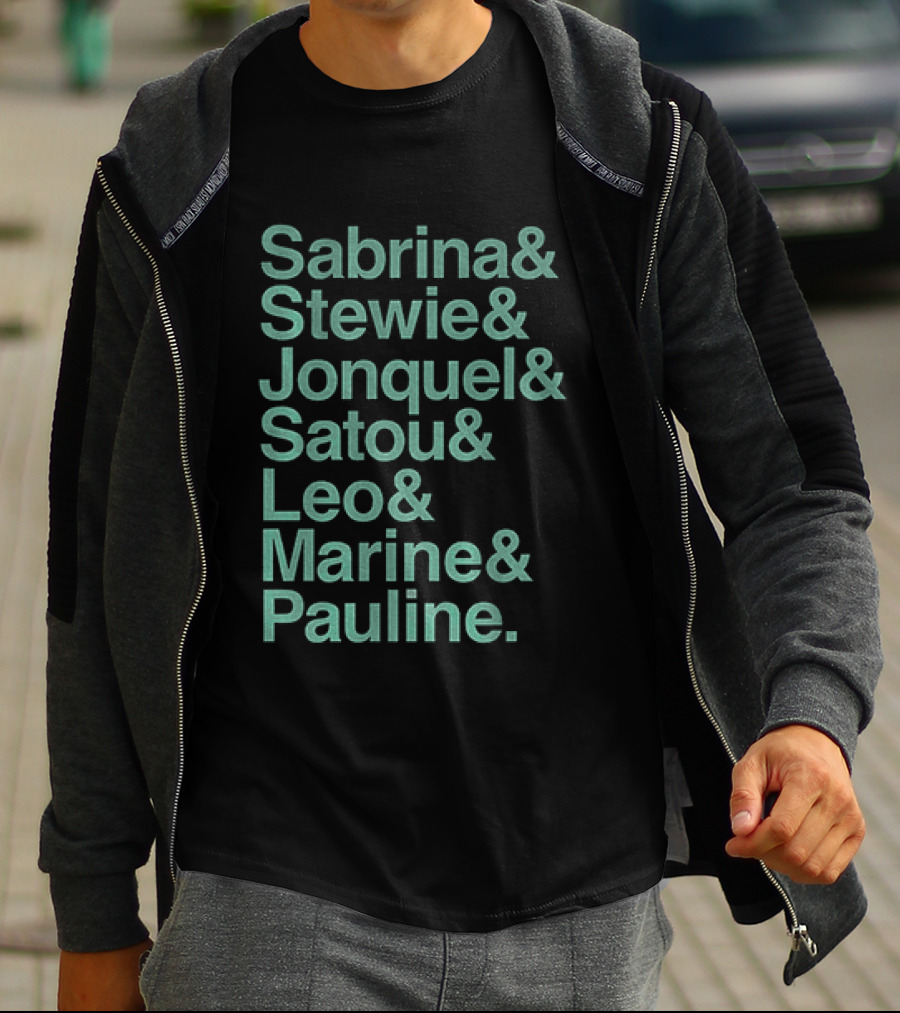 Sabrina Stewie Jonquel Satou Leo Marine Pauline New York Women's Basketball 2026 WNBA T-Shirt