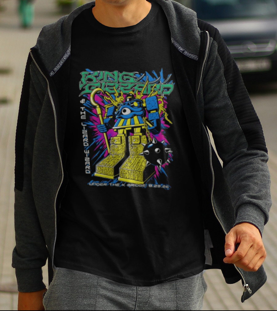 King Gizzard And The Lizard Wizard Under The K Bridge Park Brooklyn NY August 23 2026 T-Shirt