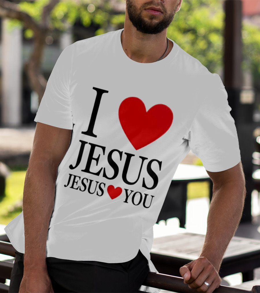 Cameron Dicker I Love Jesus Jesus Love You T-Shirt
