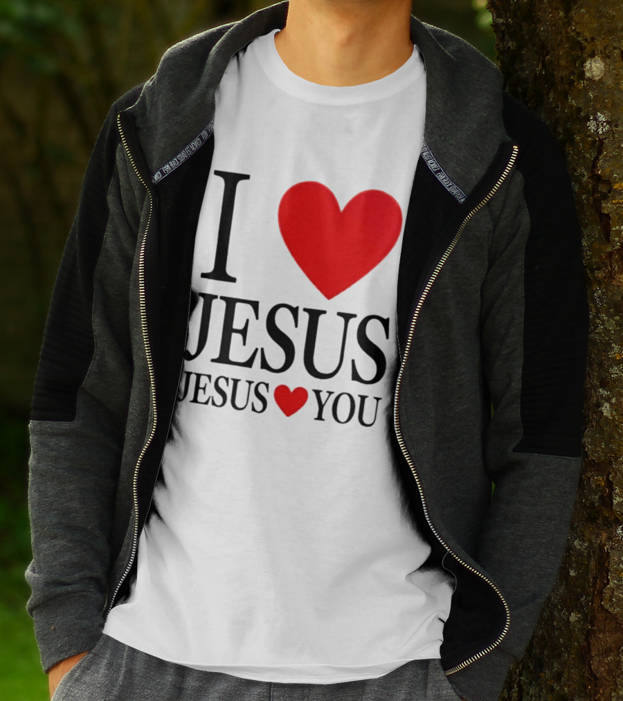 Cameron Dicker I Love Jesus Jesus Love You T-Shirt