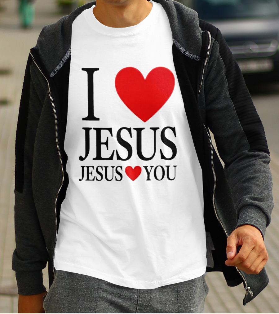 Cameron Dicker I Love Jesus Jesus Love You T-Shirt