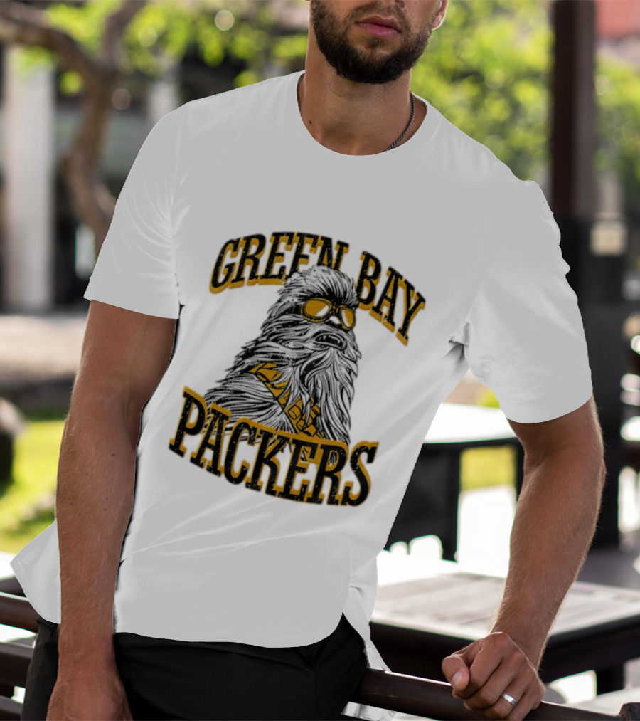 Green Bay Packers Chewbacca 2026 Disney Collaboration T-Shirt