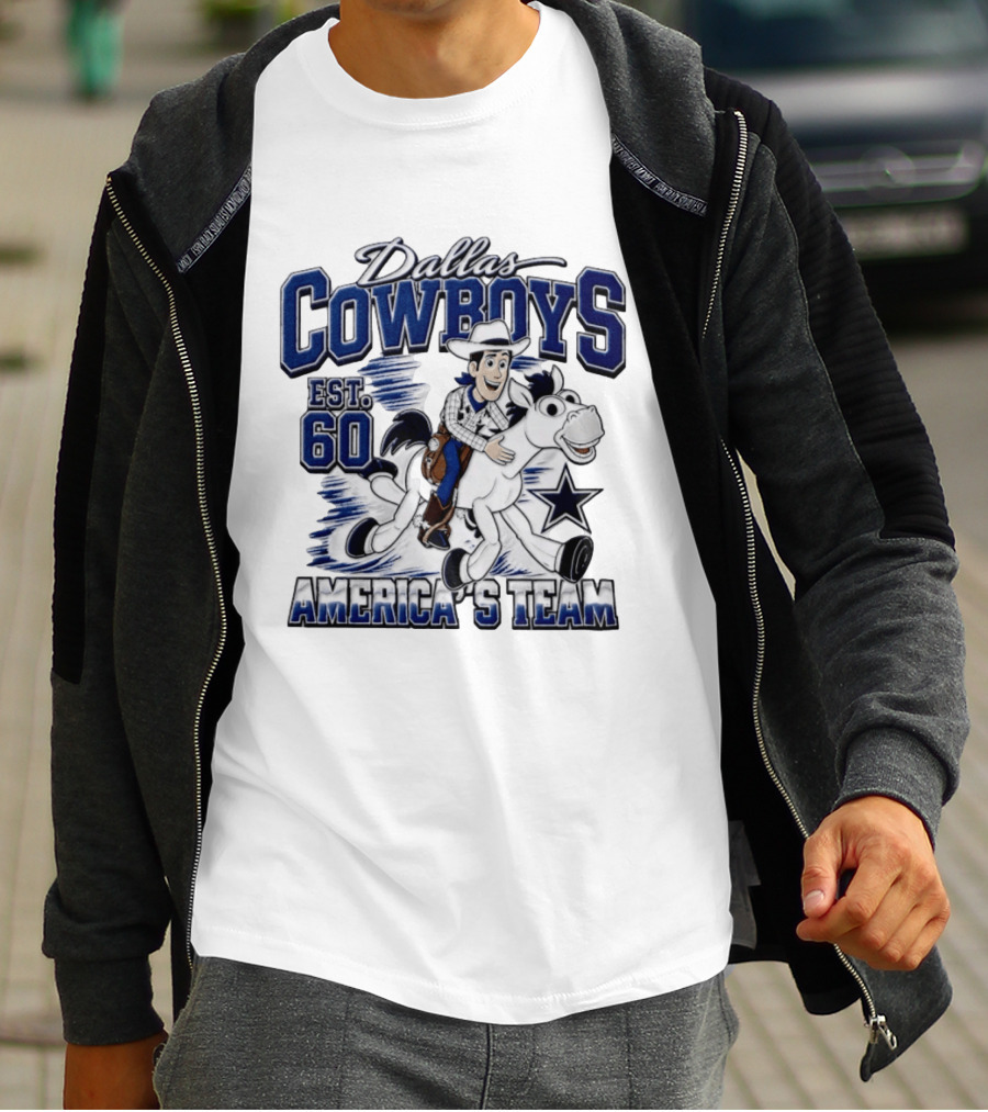 Dallas Cowboys Woody Bullseye Est. 60 America's Team T-Shirt