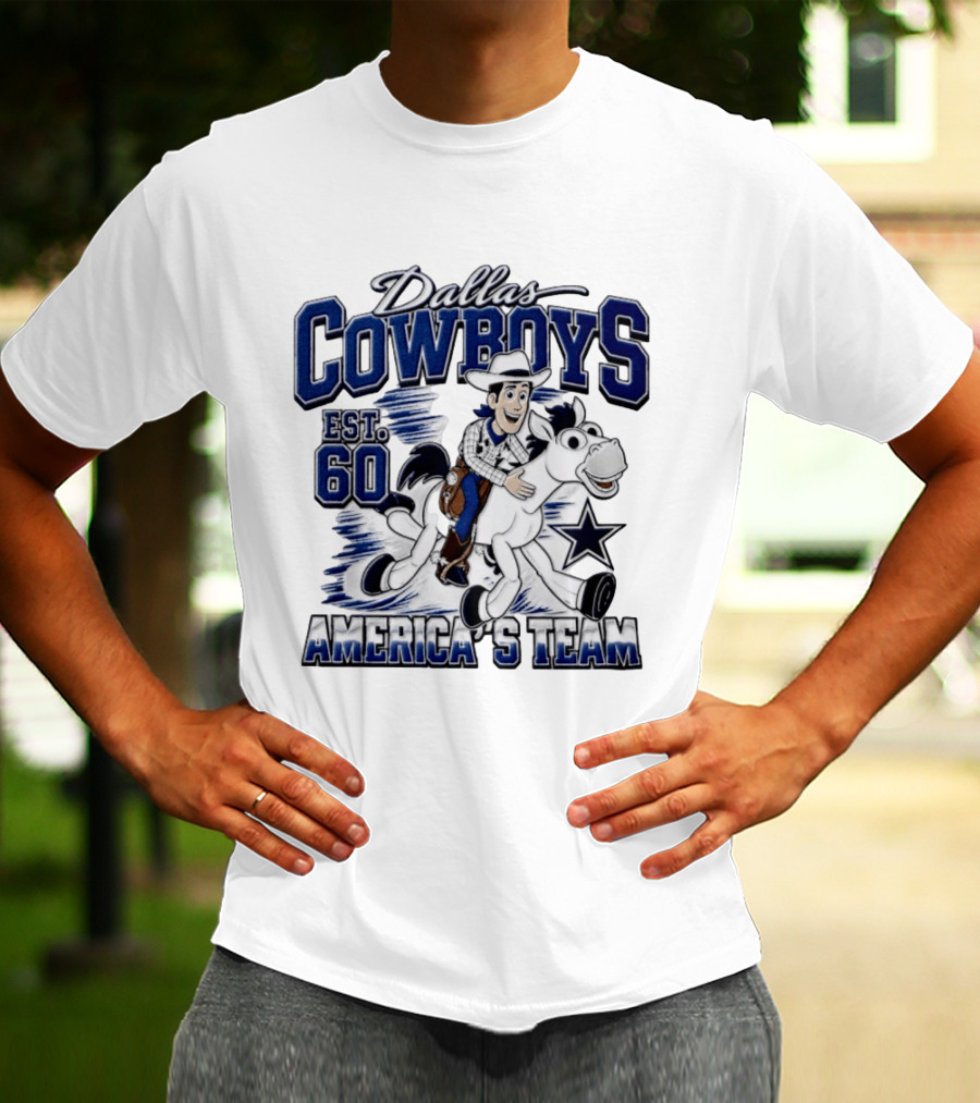 Dallas Cowboys Woody Bullseye Est. 60 America's Team T-Shirt