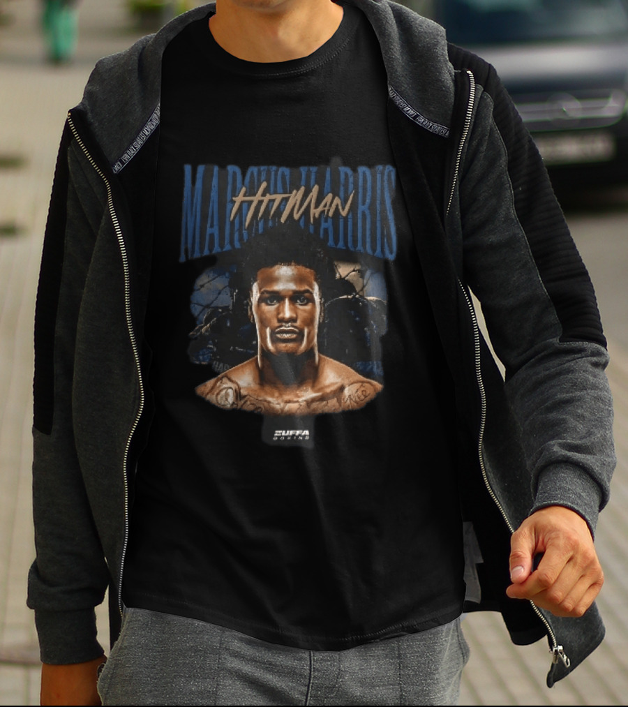 Marcus Harris Hitman Zuffa Boxing Dark Tattoos T-Shirt