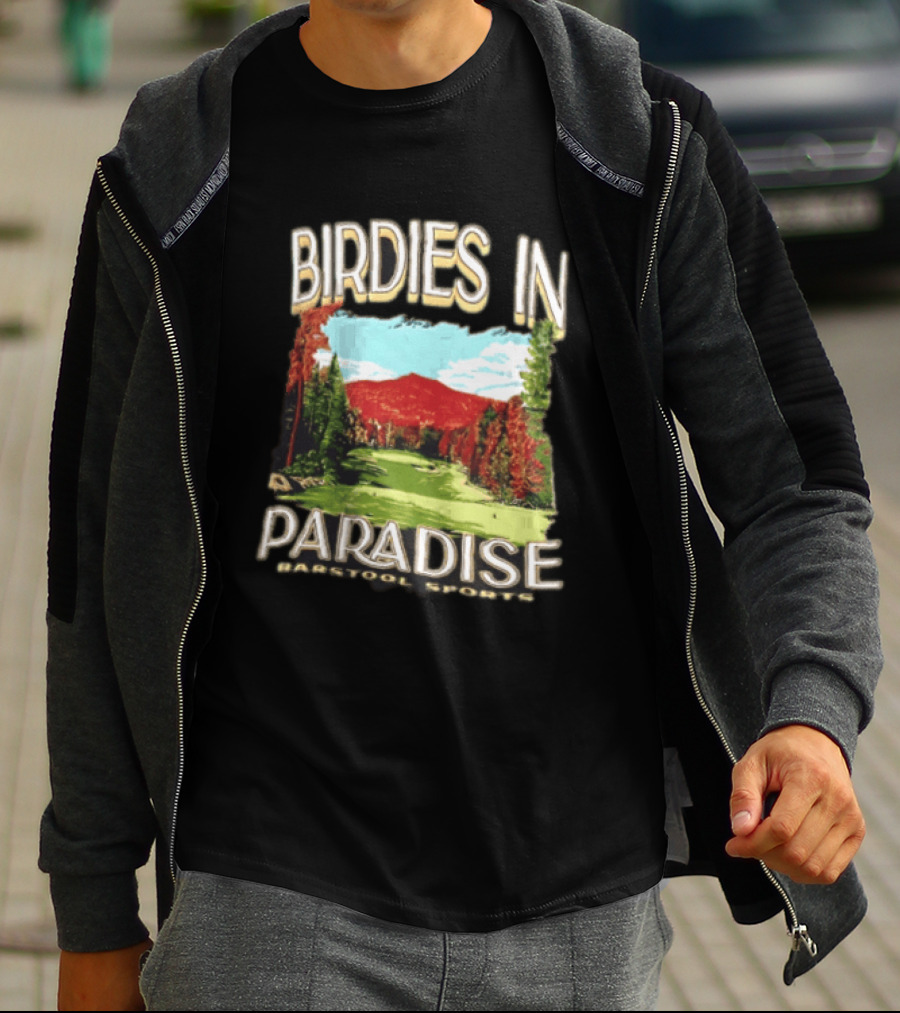 Birdies In Paradise Barstool Sports Golf T-Shirt