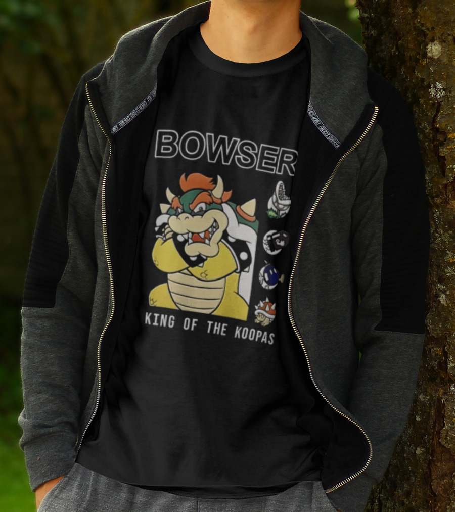 Bowser King Of The Koopas Super Mario T-Shirt