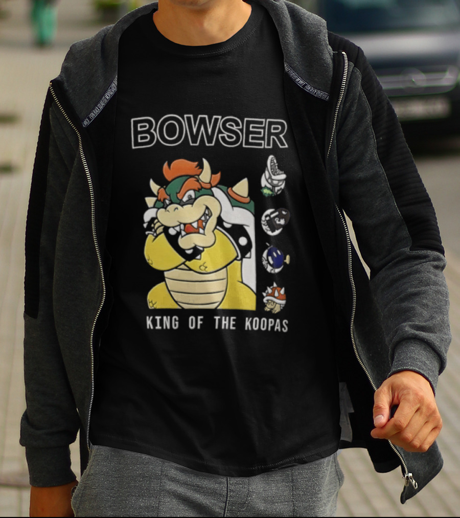 Bowser King Of The Koopas Super Mario T-Shirt