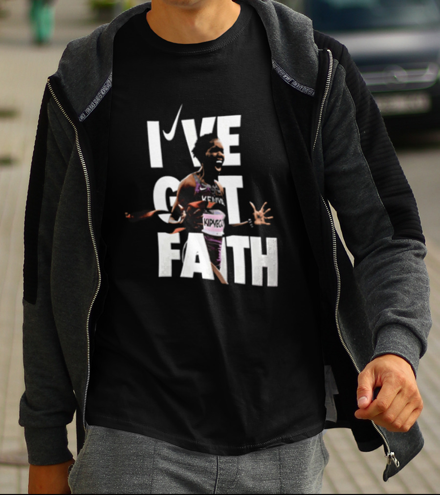 I've Got Faith Nike Runner Victory T-Shirt