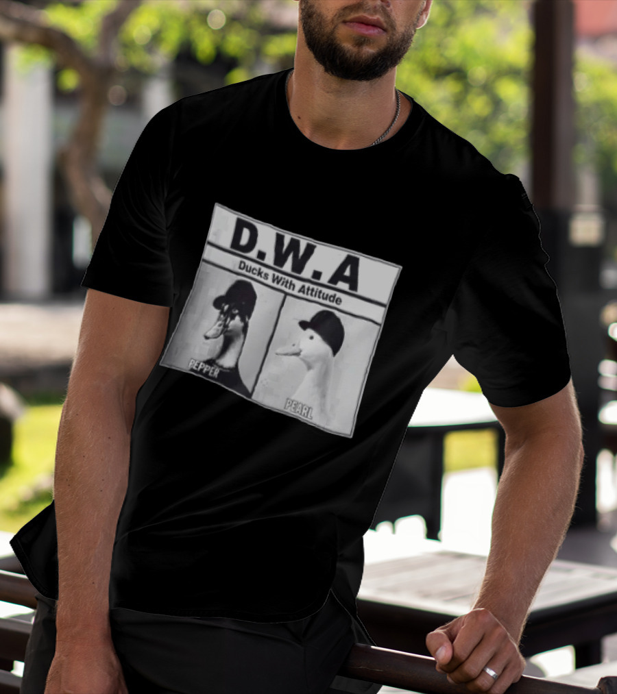 D.W.A Ducks With Attitude Pepper Pearl T-Shirt
