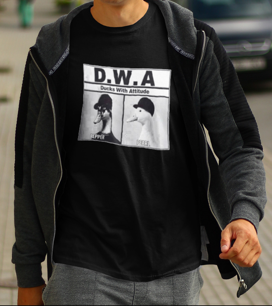 D.W.A Ducks With Attitude Pepper Pearl T-Shirt