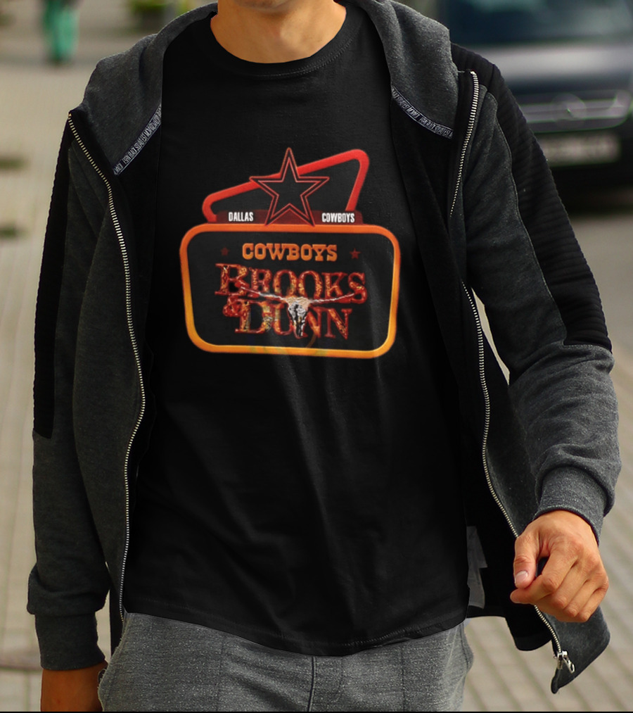 Dallas Cowboys Brooks & Dunn Star Texas T-Shirt