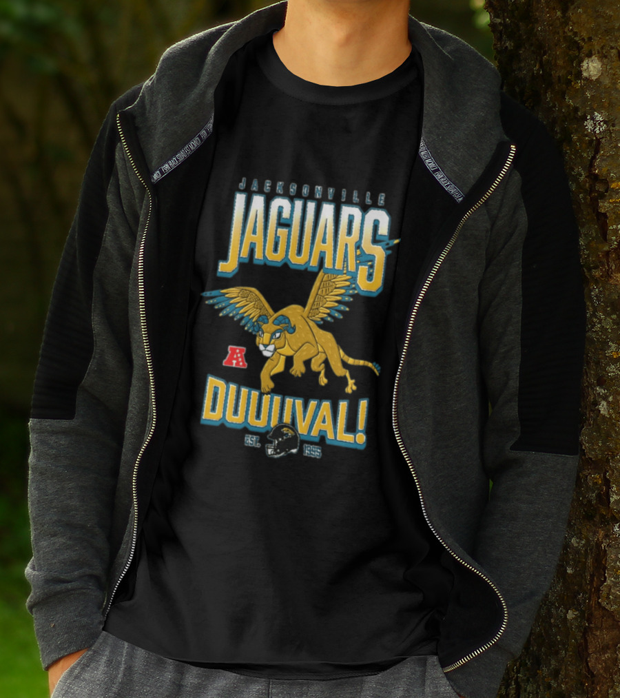 Jacksonville Jaguars Disney Pixar Alebrije Jacksonville Jaguars Duuuvall T-Shirt
