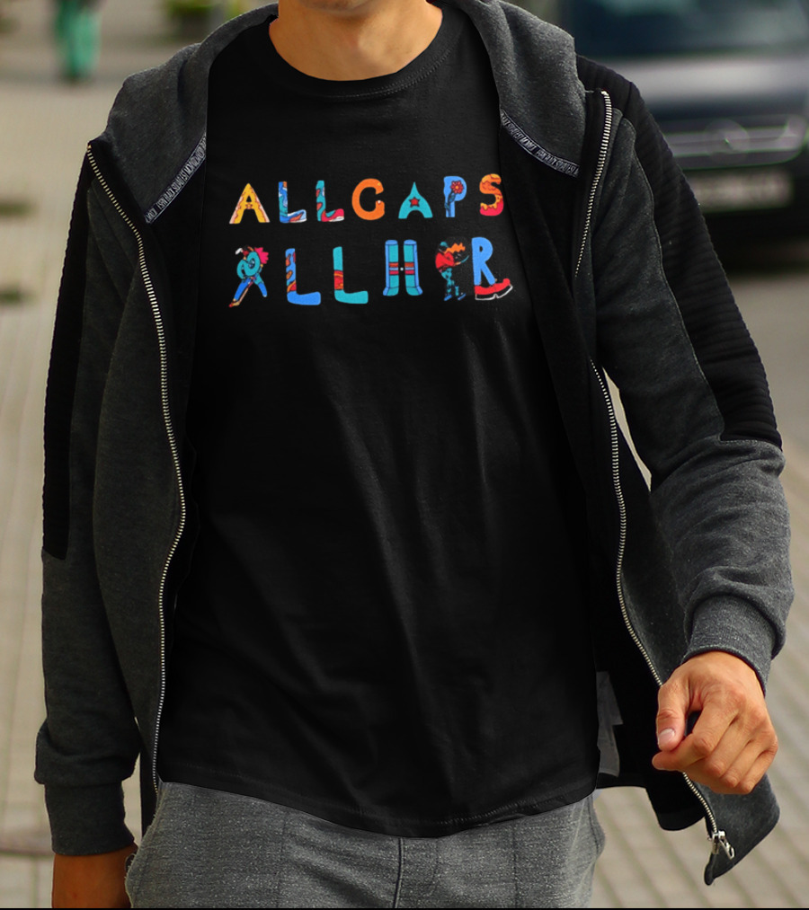 Washington Capitals All Caps All Her 2026 Special Colorful T-Shirt