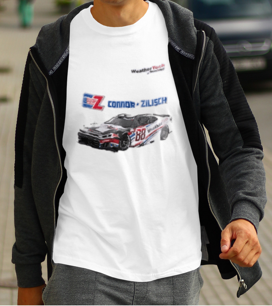 WeatherTech Racing Connor Zilisch 88 Race Car T-Shirt