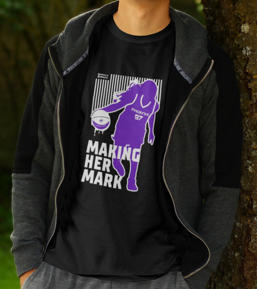 Phoenix Mercury WNBA Making Her Mark 97 T-Shirt