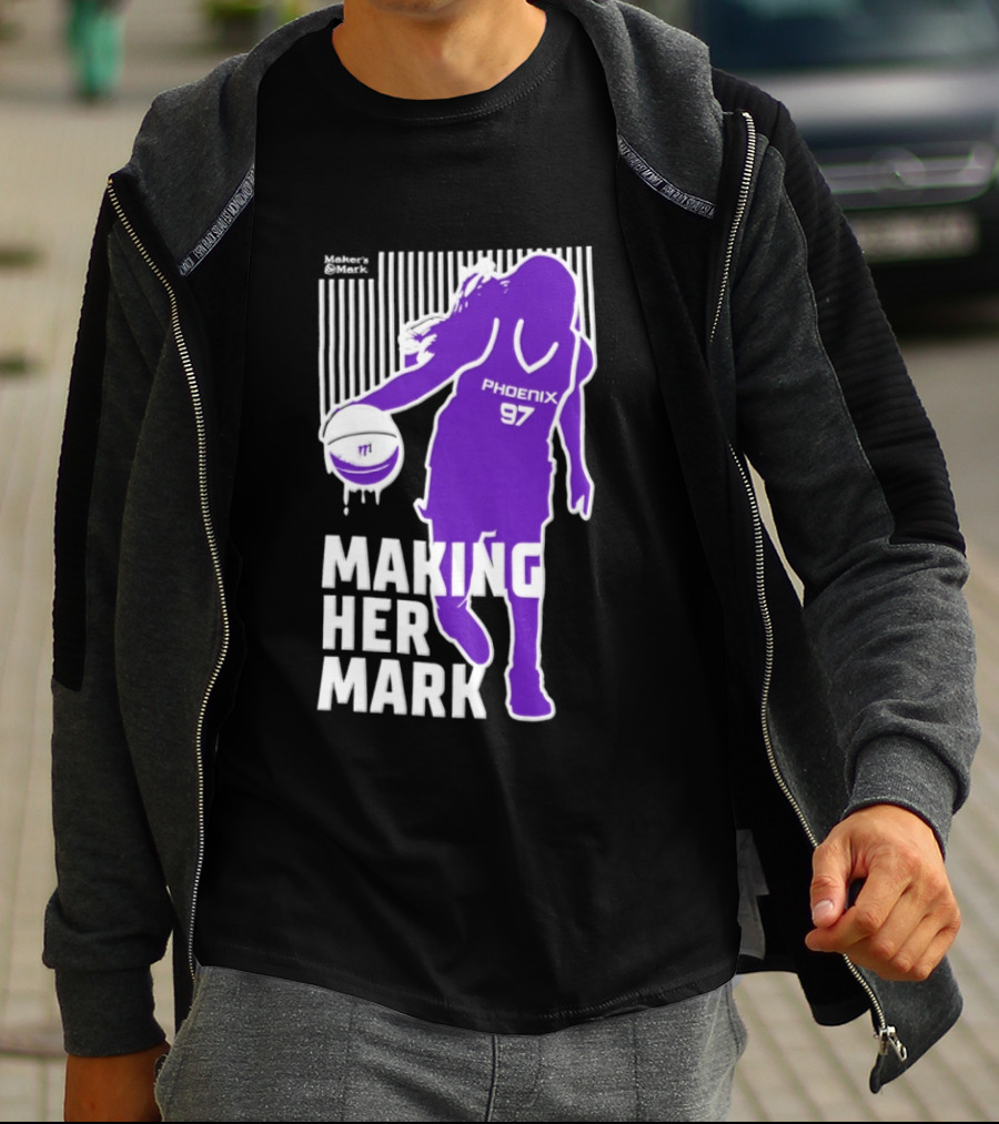 Phoenix Mercury WNBA Making Her Mark 97 T-Shirt