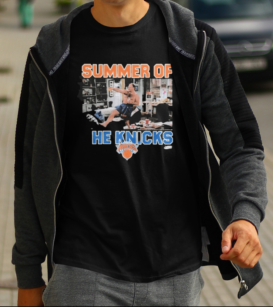 Summer Of He Knicks New York Basketball Fan Favorite 90s Nostalgia T-Shirt