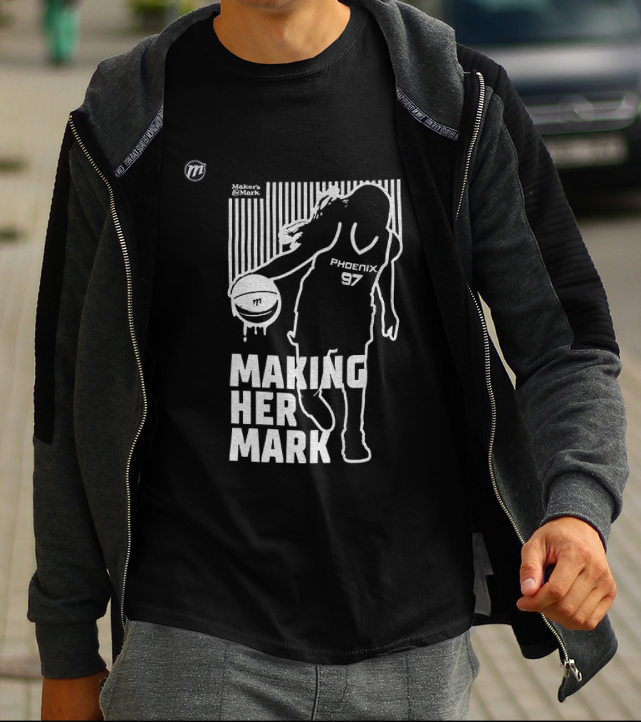 Phoenix Mercury Making Her Mark Empowering Women's Basketball T-Shirt
