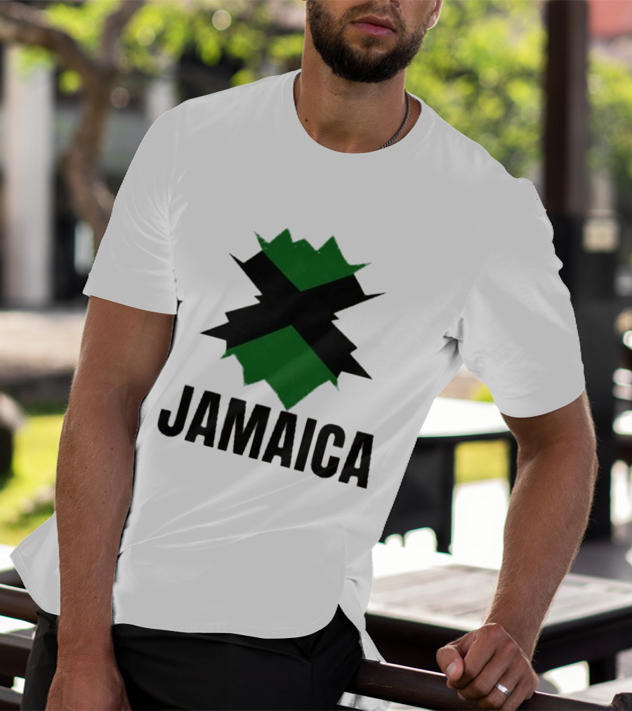 2026 Ali G Who Iz I Jamaica Flag T-Shirt