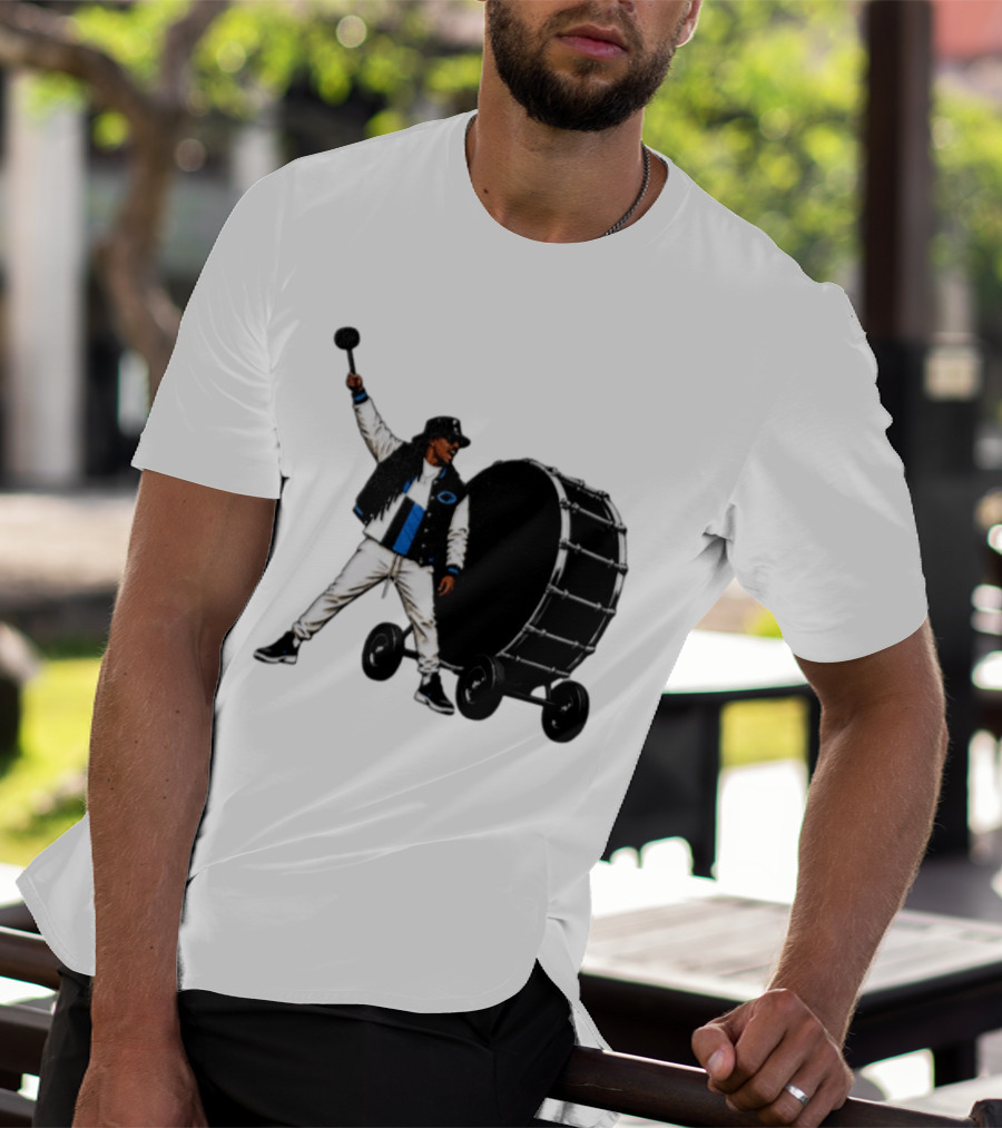 Carolina Panthers For The Culture Drummer Marching Band Fan Gear T-Shirt
