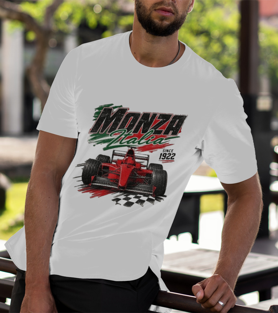 Monza Italia Racing Since 1922 Formula Car T-Shirt
