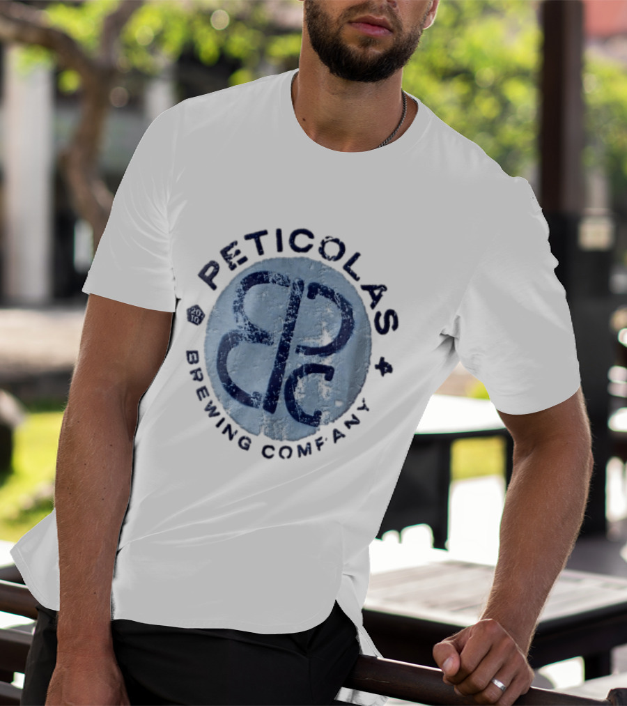 Peticolas Brewing Company PBC Distressed Monogram 2010 T-Shirt