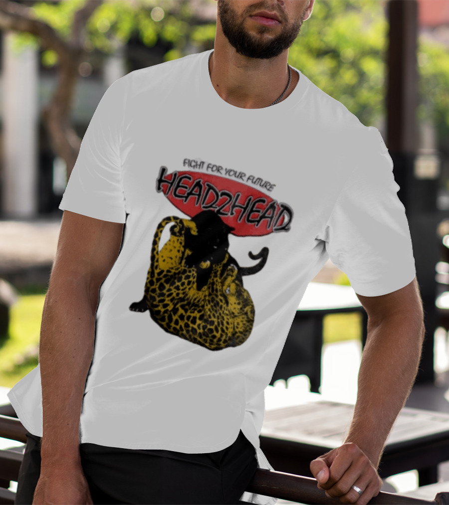 Fight For Your Future Head2Head Panther And Leopard T-Shirt