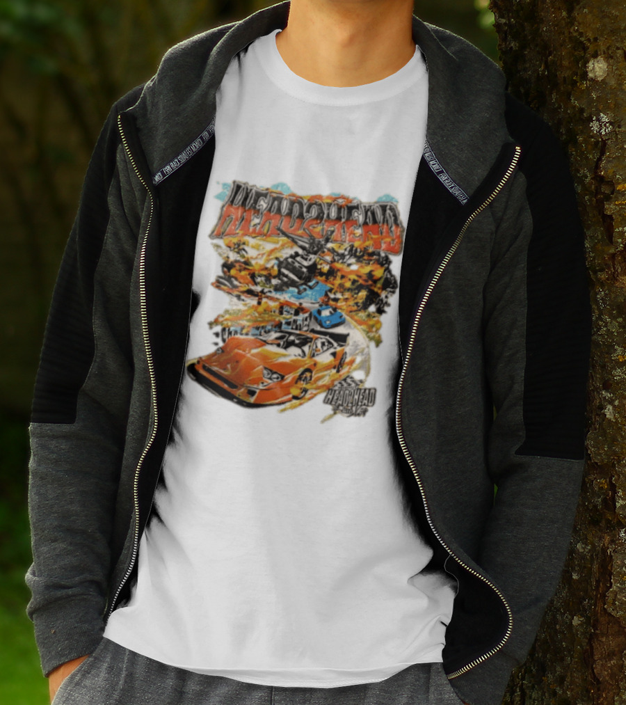 Head2Head Final Lap Racing Supercar Explosion Scene T-Shirt