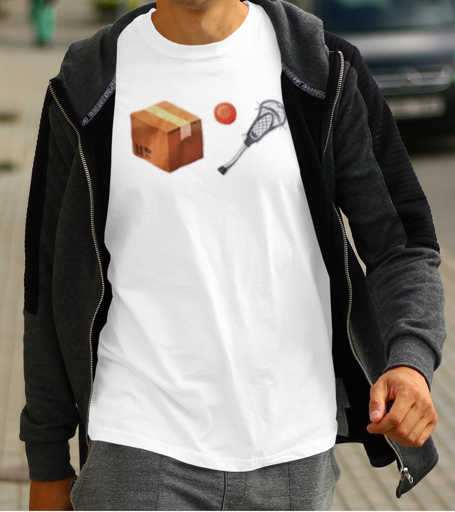 Lacrosse Stick Ball Box Package T-Shirt