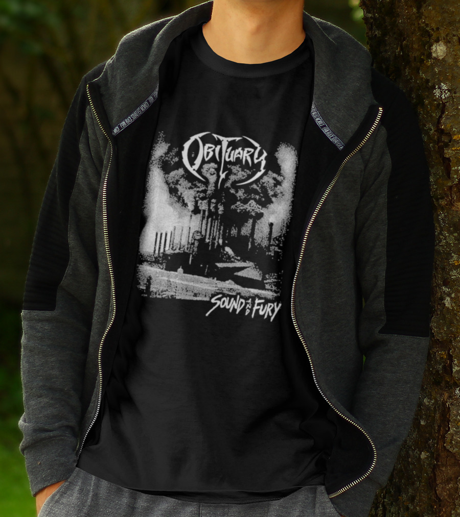 Obituary Sound And Fury 2026 World Demise T-Shirt