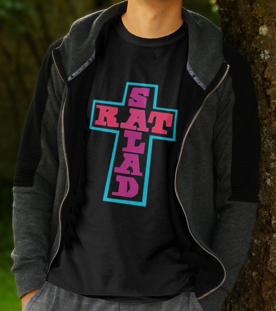 Grateful Sabbath Rat Salad Cross T-Shirt