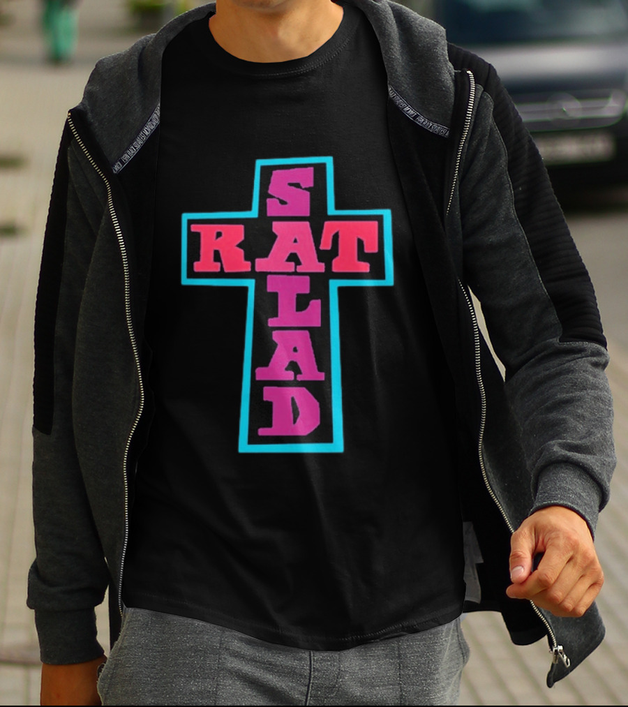 Grateful Sabbath Rat Salad Cross T-Shirt