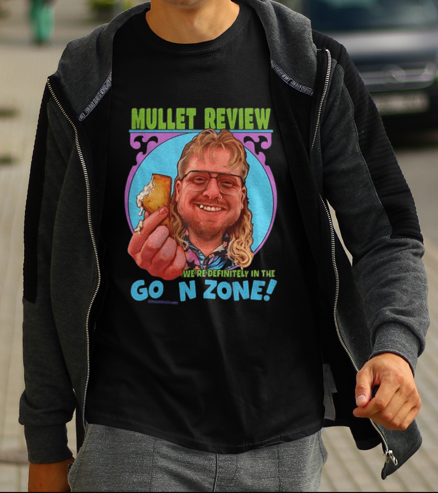Mullet Review Australian Wine Connoisseur We're Definitely In The Goon Zone T-Shirt