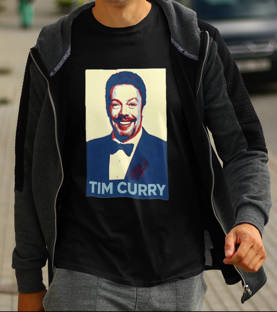 Tim Curry Iconic Obama Hope T-Shirt