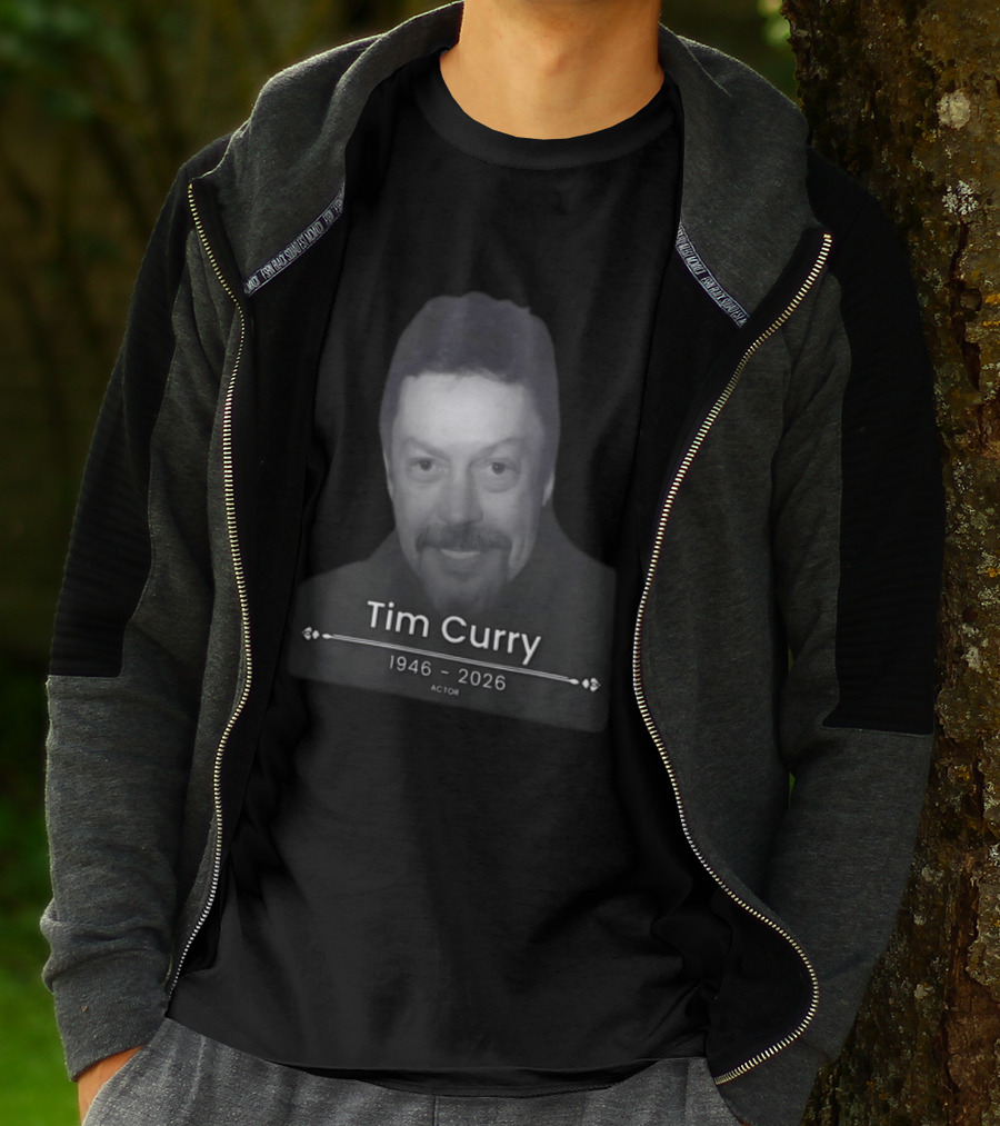 Tim Curry 1946 2026 Actor Memoriam T-Shirt