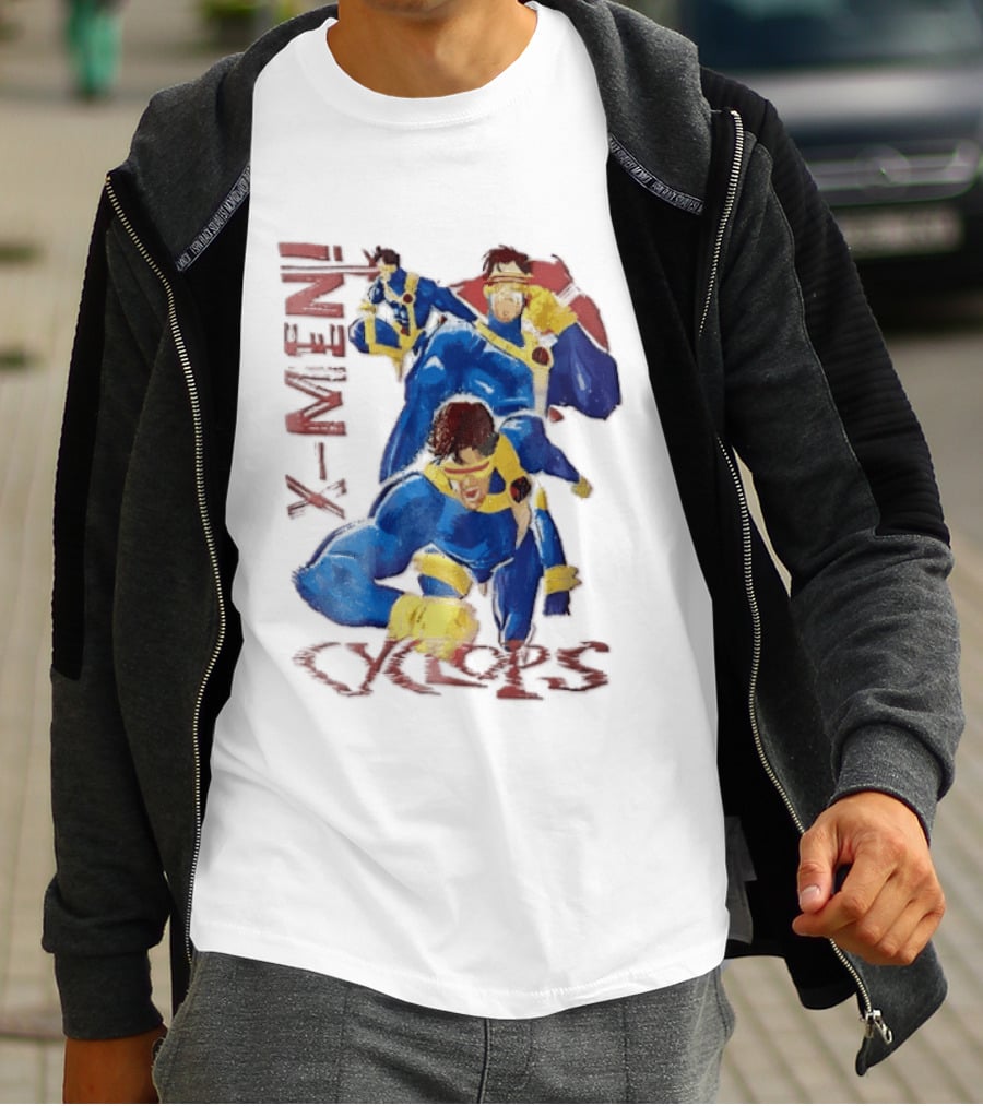 X Men Cyclops Marvel Superhero T-Shirt