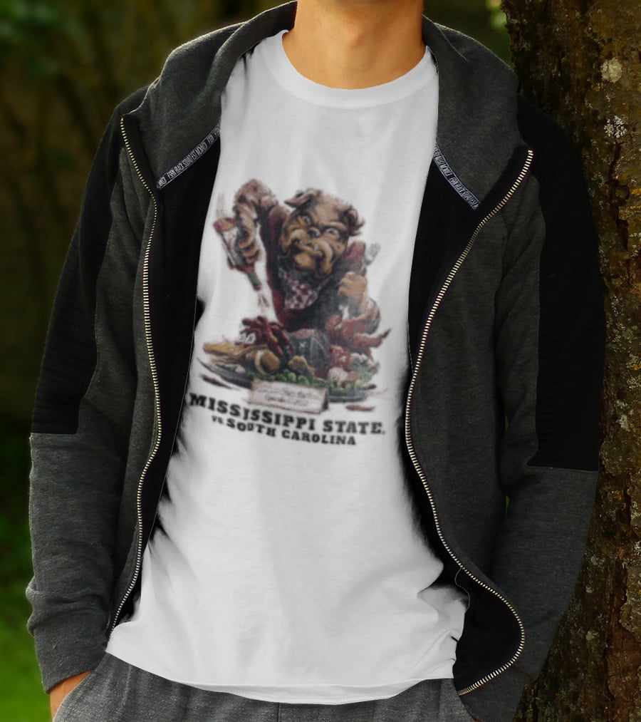 Williams Price Stadium September 19 2026 Mississippi State Vs South Carolina Bulldog T-Shirt