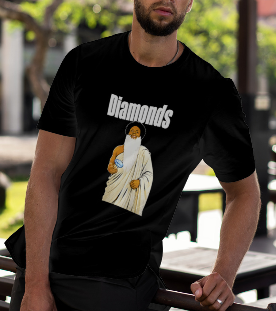 Diamonds Randy Moss Minnesota Vikings Iconic Sports Legend T-Shirt