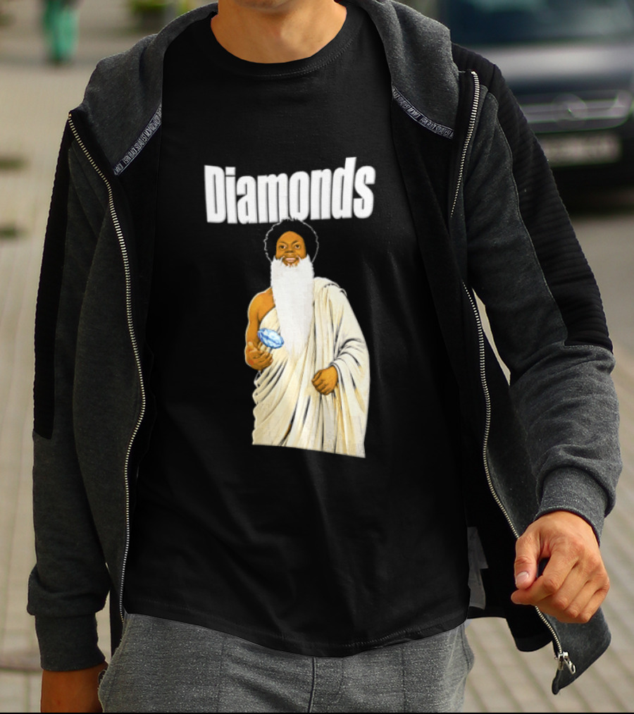 Diamonds Randy Moss Minnesota Vikings Iconic Sports Legend T-Shirt