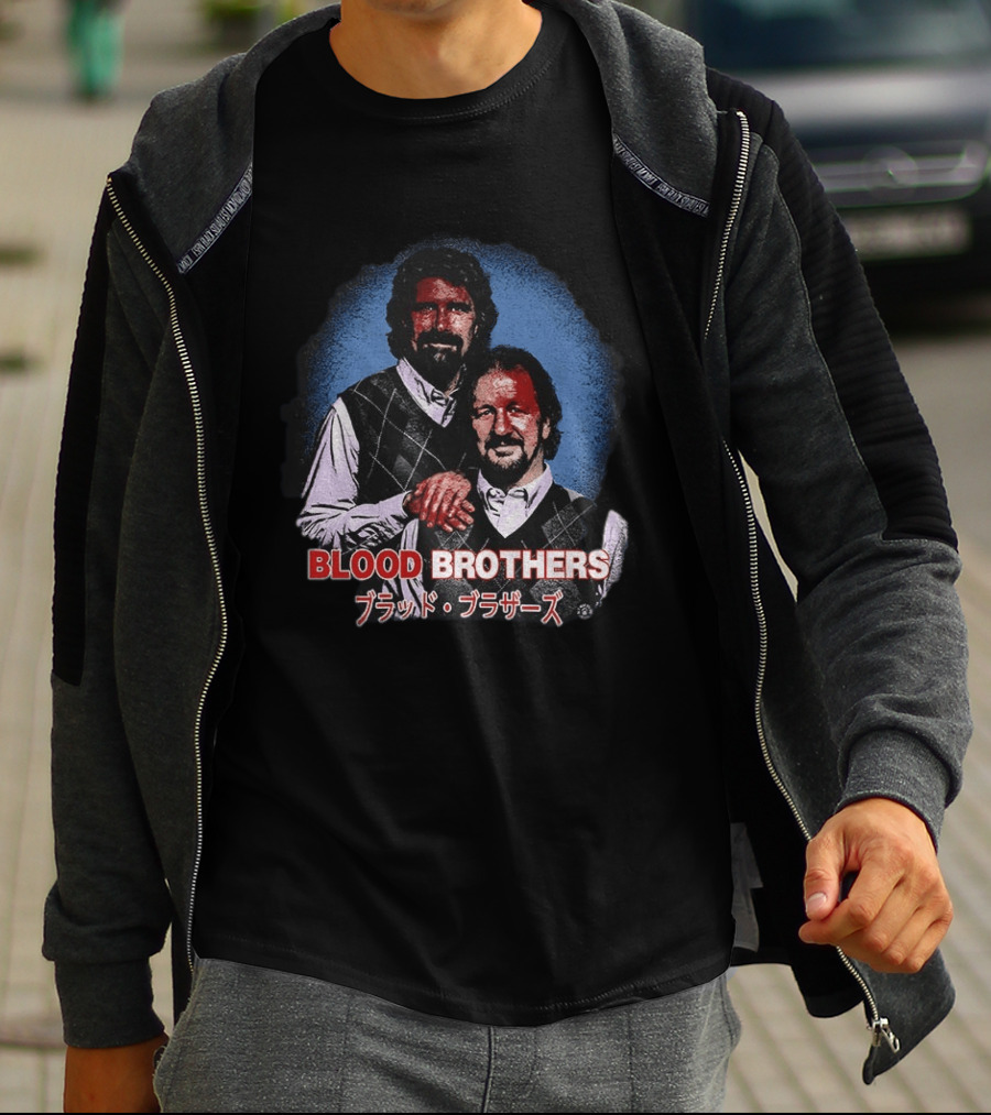 Mick Foley Terry Funk Blood Brothers T-Shirt