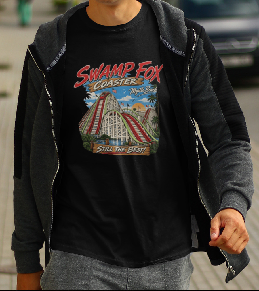 Myrtle Beach Swamp Fox Still The Best Wooden Amusement Park T-Shirt