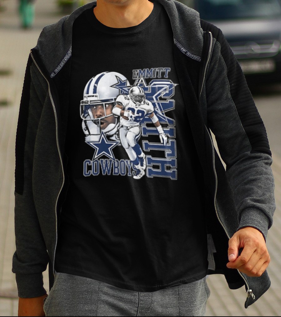 Cowboys Emmitt Smith 22 Iconic Football Legend T-Shirt