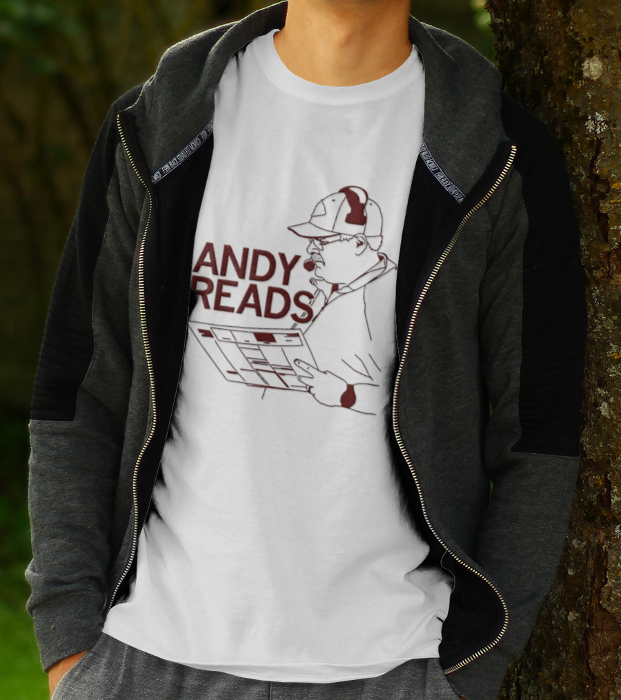 Andy Reads Kansas City Chiefs Coach Andy Reid T-Shirt