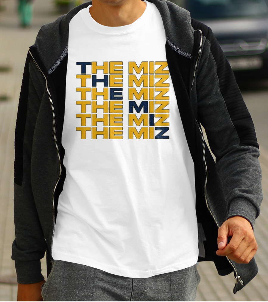 Jacob Misiorowski The Miz Milwaukee Baseball Stacked T-Shirt