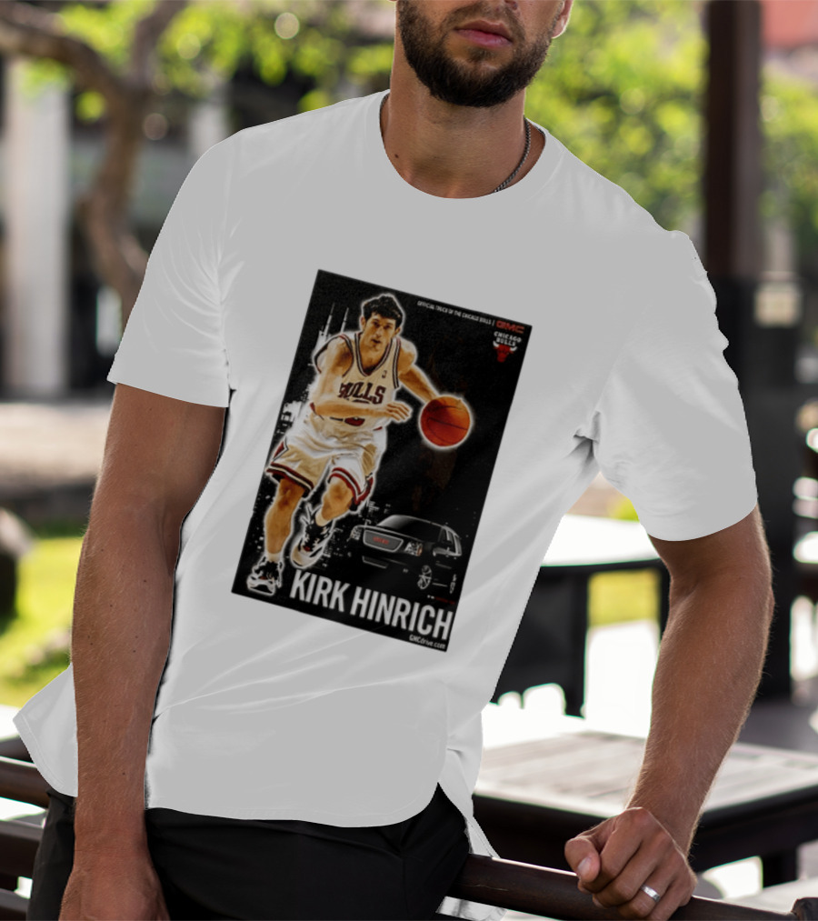 Kirk Hinrich Chicago Bulls GMC Basketball Action T-Shirt