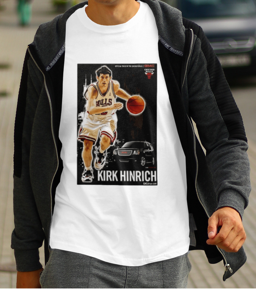Kirk Hinrich Chicago Bulls GMC Basketball Action T-Shirt