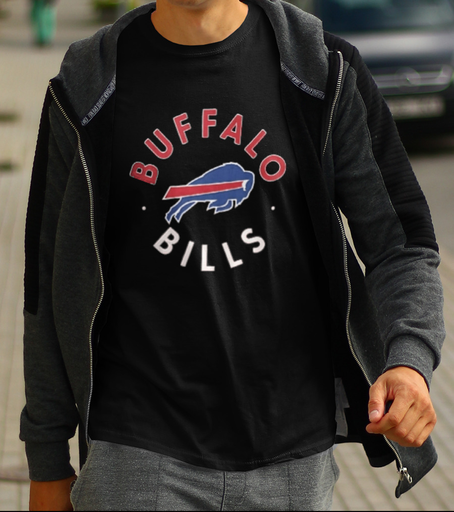 Buffalo Bills NFL Football Team Logo Blue And Red Buffalo T-Shirt