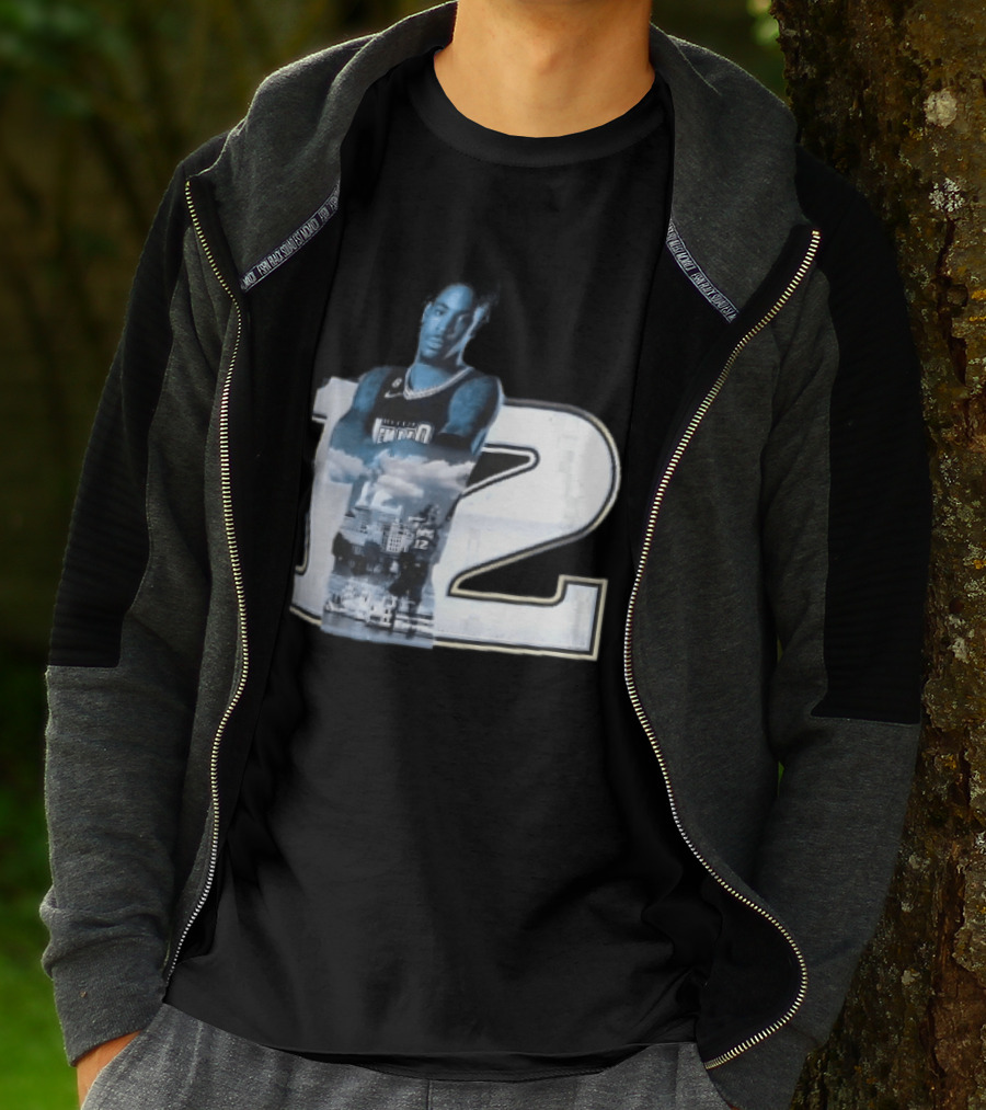 Essentials Ja Morant Black Memphis Grizzlies Player Number 12 T-Shirt