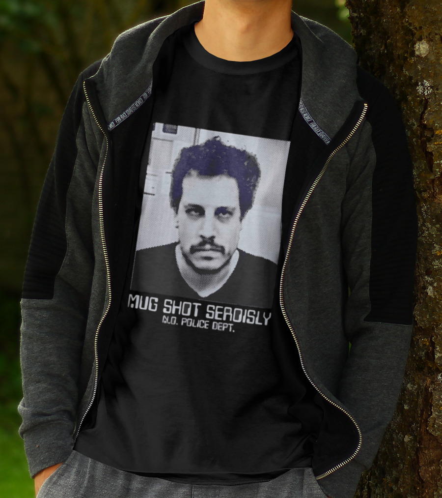 Shot Seriously N.O. Police Dept. Viral Pop Culture T-Shirt